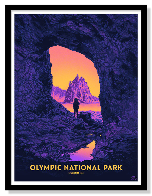 Olympic National Park Poster (Large)