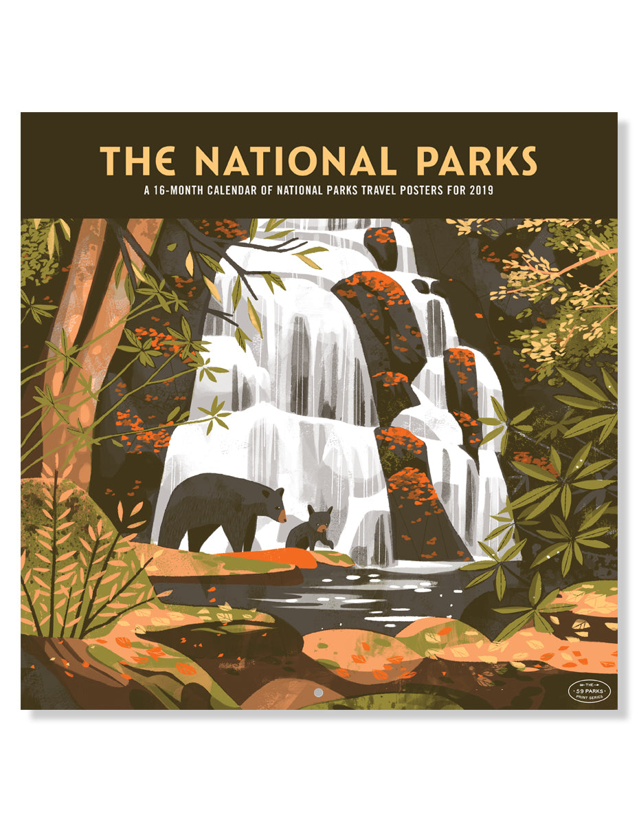 Fifty-Nine Parks Calendar (2019)