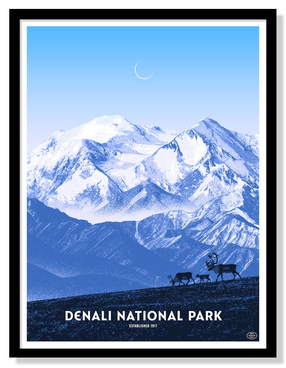 Denali National Park Poster