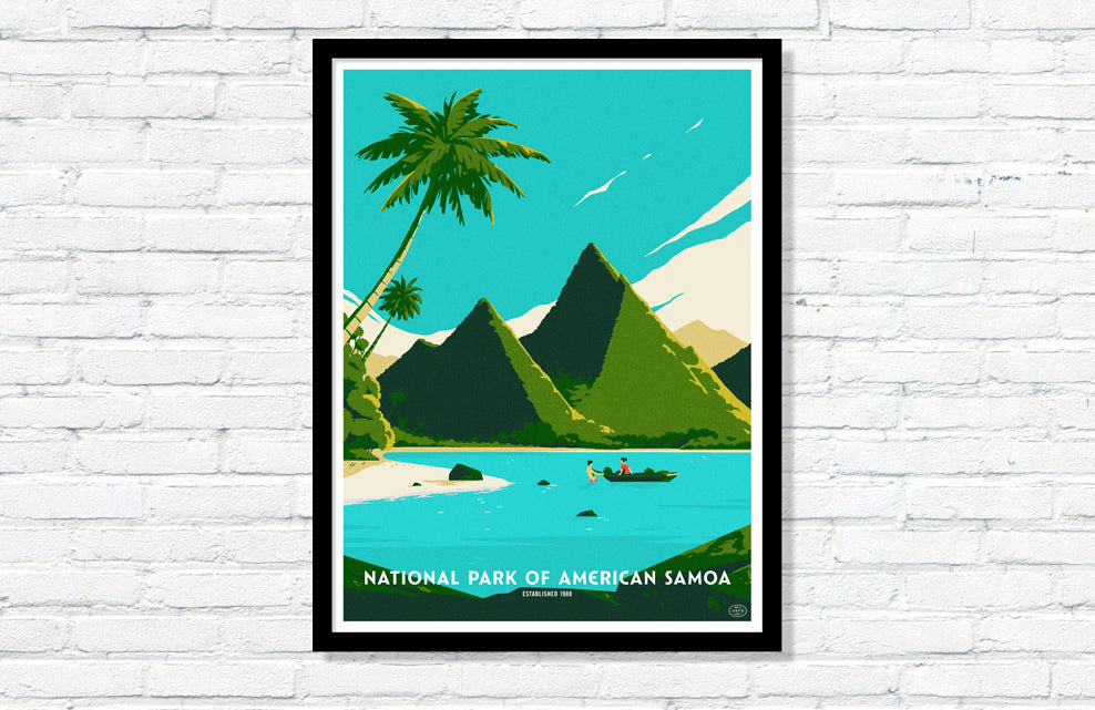 National Park of American Samoa Poster