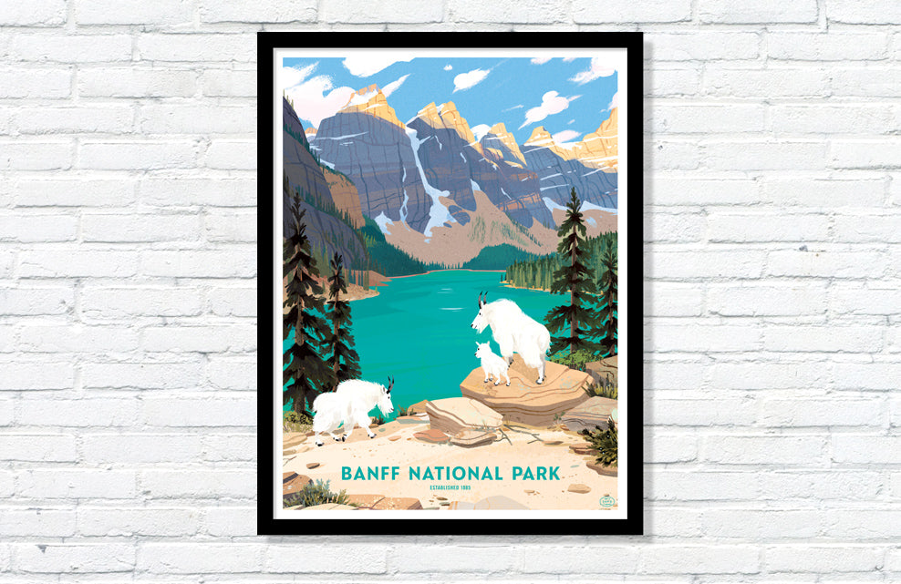 Banff National Park Poster