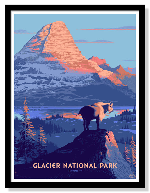 Glacier National Park Poster