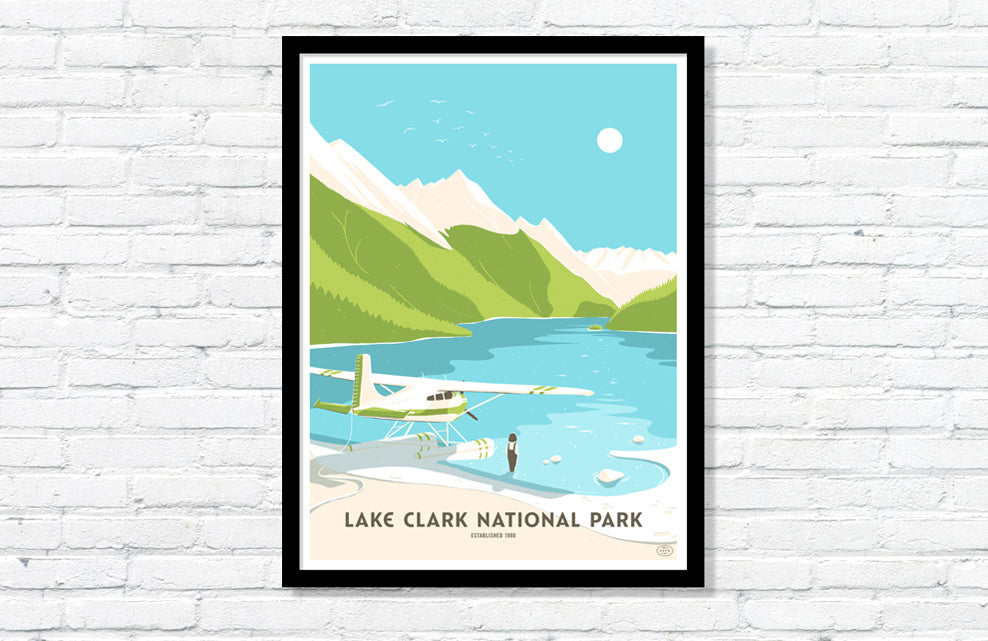 Lake Clark National Park Poster