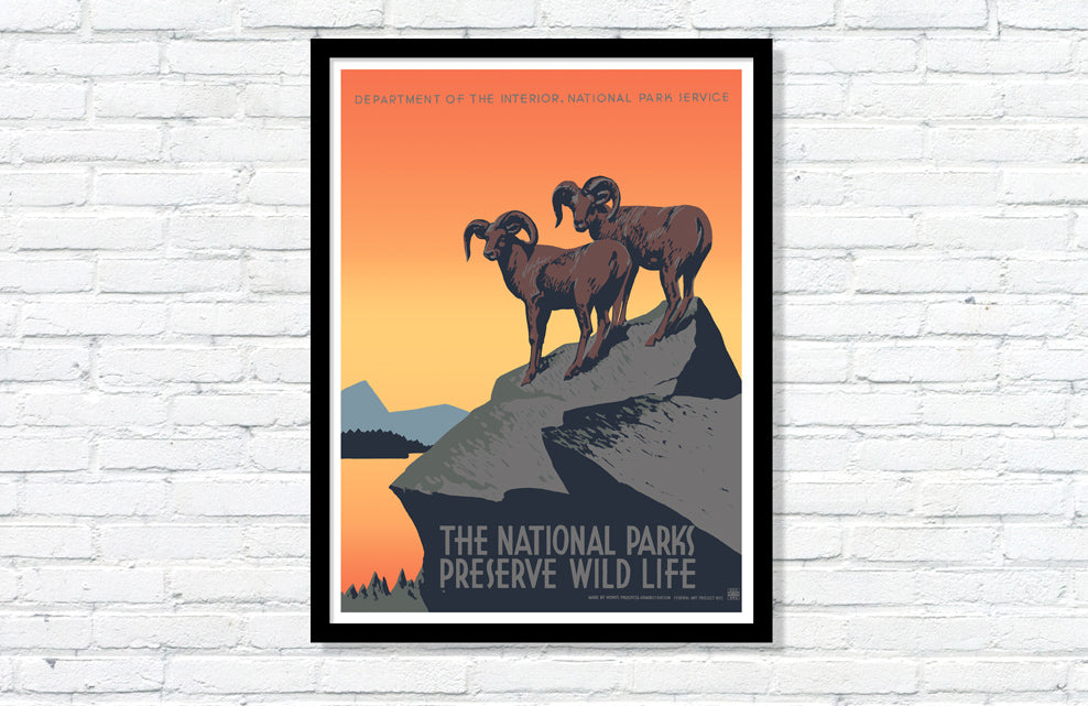 Preserve Wild Life WPA Poster