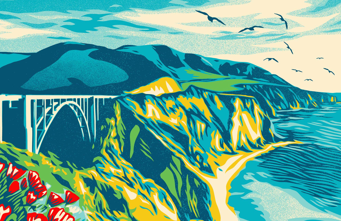 The Big Sur Coast Poster (Limited Edition)