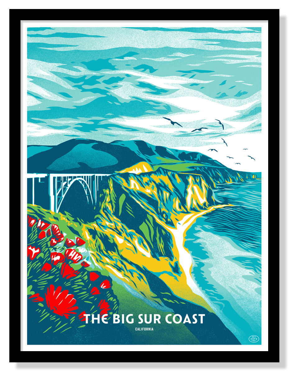 The Big Sur Coast Poster